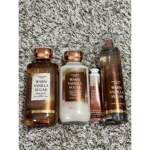 Bath & Body Works Warm Vanilla Sugar Set